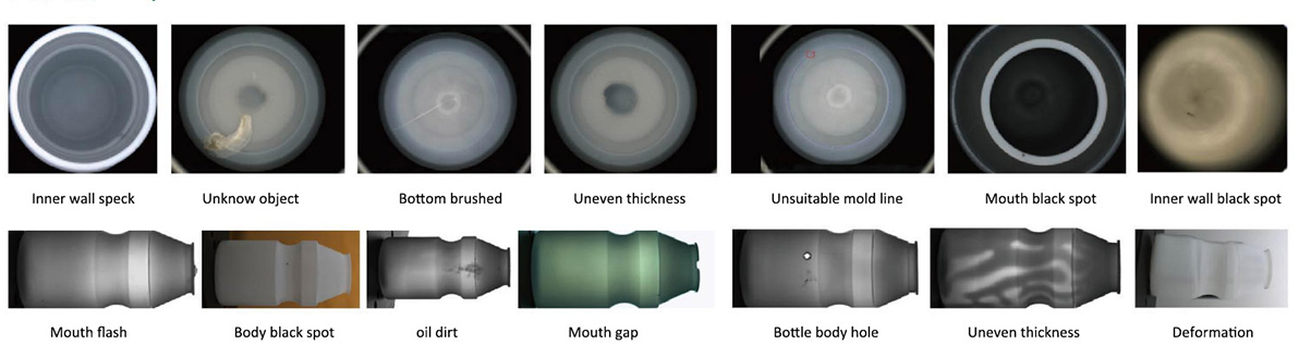 bottle visual defects