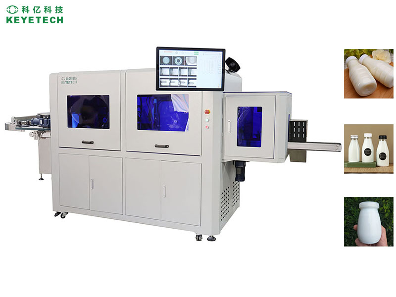 yogurt bottle appearance defect inspection machine