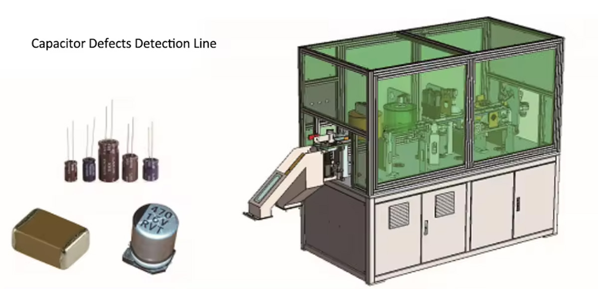 electronic component quality inspection machine